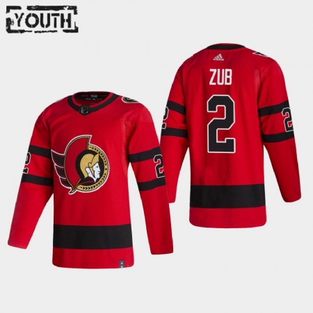 Kinder Eishockey Ottawa Senators Trikot Artem Zub 2 2020-21 Reverse Retro Authentic